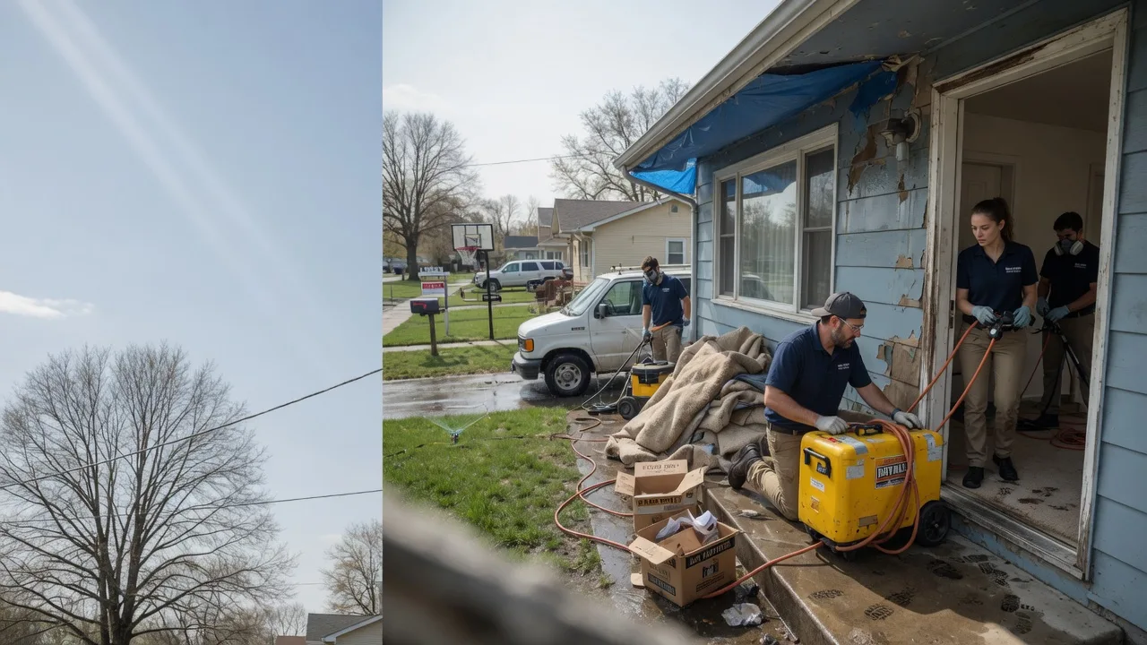 Basement Flood Cleanup in Newtonville, NJ near me
